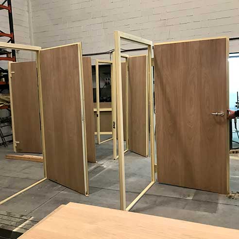 puerta insonorizada de madera puerta insonorizada de madera
